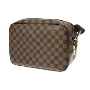 Louis Vuitton Brown Bag Reporter Damier Shoulder Canvas